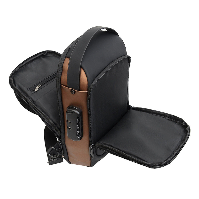 Bolso Cruzado Antirrobo Premium con Puerto USB – Impermeable y Unisex